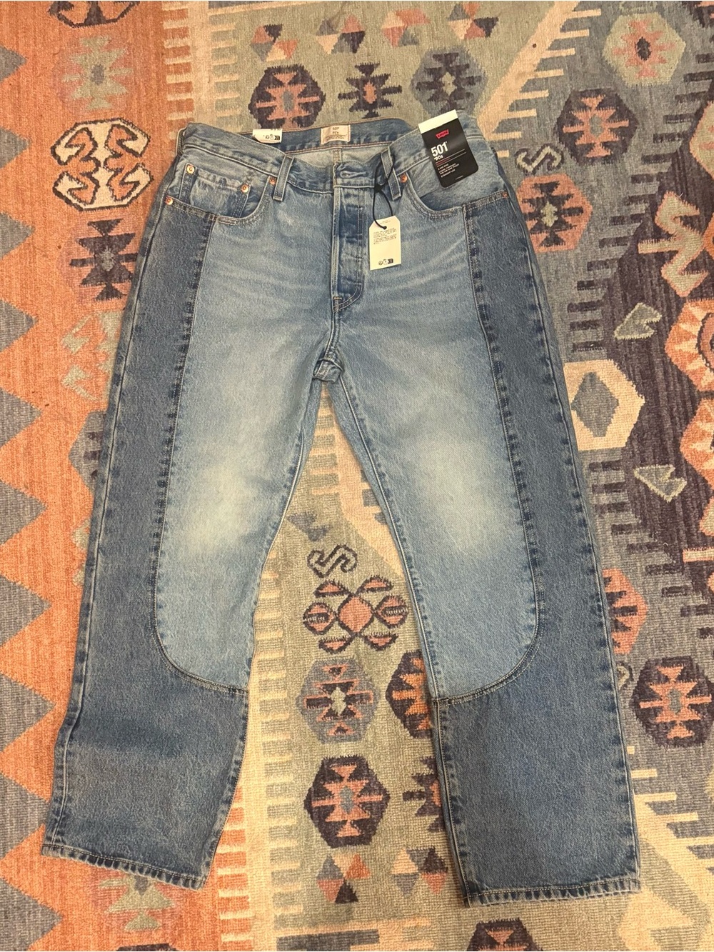Levi's 501 90s western chaps women’s jeans